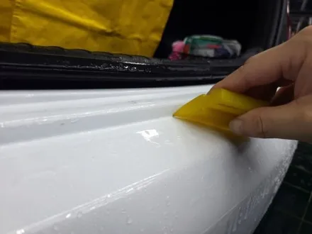 부산해운대랩핑 제네시스 G70 루프스킨 시공 / 부산 해운대구