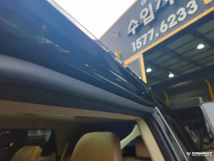 부산해운대랩핑 KGN 액티언 3M2080 블랙유광 크롬죽이기 전문시공 / 부산 해운대구