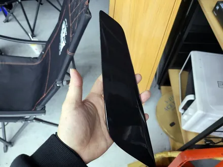 BMW G30 530i 전면 프론트 PPF 시공,프론트 휀더 가니시 블랙유광 랩핑,라이트 톤다운 스모그 필름 시공 / 부산 해운대구
