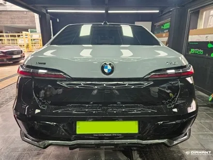 부산해운대PPF BMW 7시리즈 오토벨벳 유광블랙 컬러PPF 사고수리로 재시공 완료 / 부산 해운대구