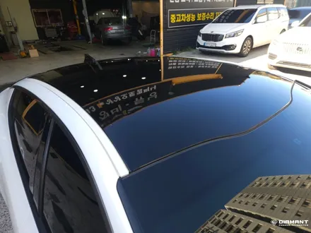 부산해운대랩핑 스팅어 루프스킨 3M2080 블랙유광 시공으로 카리스마있게 변신작업완료 / 부산 해운대구