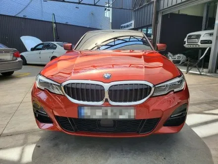 부산 해운대 송정 기장 일광 랩핑 전문점 디아만트 마스터샵 BMW G20 330e 에이버리 다이아몬드 화이트 전체 랩핑 제거 시공 / 부산 해운대구