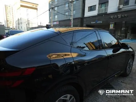 부산해운대랩핑 제네시스 GV60 크롬 죽이기 꼼꼼한 시공 / 부산 해운대구