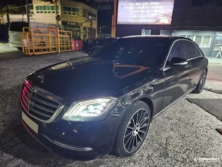 부산해운대썬팅 벤츠 W222 글라스틴트 펜더S 전체썬팅제거및 재시공완료 / 부산 해운대구