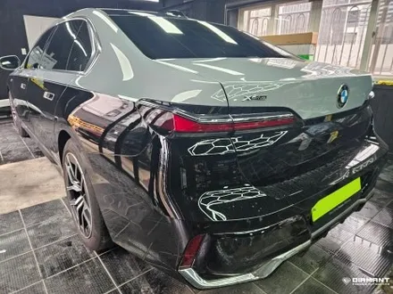부산해운대PPF BMW 7시리즈 오토벨벳 유광블랙 컬러PPF 사고수리로 재시공 완료 / 부산 해운대구