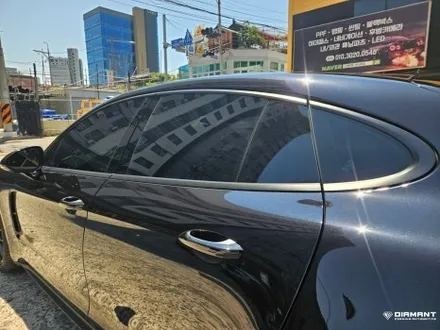 부산해운대썬팅 포르쉐 파나메라 글라스틴트 산타나 전체 썬팅 시공완료 / 부산 해운대구