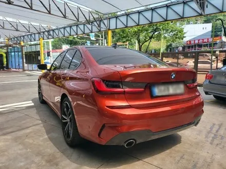 부산 해운대 송정 기장 일광 랩핑 전문점 디아만트 마스터샵 BMW G20 330e 에이버리 다이아몬드 화이트 전체 랩핑 제거 시공 / 부산 해운대구