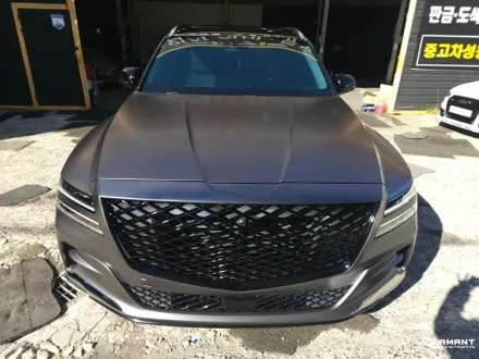 부산해운대랩핑 제네시스 GV80 3M 사틴다크그레이 전체랩핑 무광PPF까지 / 부산 해운대구