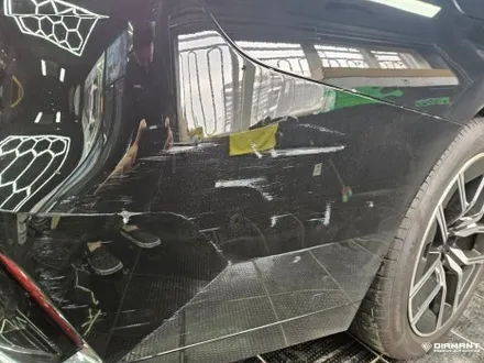 부산해운대PPF BMW 7시리즈 오토벨벳 유광블랙 컬러PPF 사고수리로 재시공 완료 / 부산 해운대구
