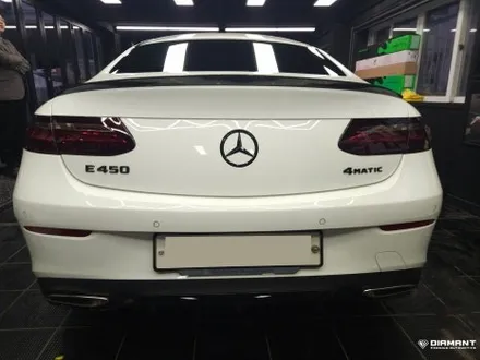 부산해운대랩핑 벤츠 W213 E450쿠페 크롬죽이기, 세로그릴블랙으로 교체완료 / 부산 해운대구