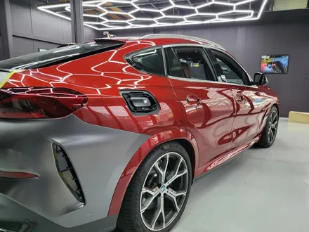 부산 해운대 송정 기장 일광 랩핑 디아만트마스터샵 BMW X6 G06 40i 3M2080 사틴 다크 그레이 사다크 전체 랩핑 시공 / 부산 해운대구