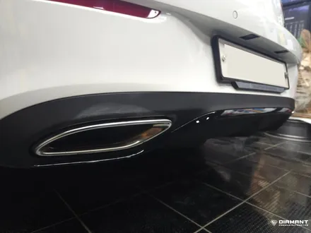 부산해운대랩핑 벤츠 W213 E450쿠페 크롬죽이기, 세로그릴블랙으로 교체완료 / 부산 해운대구