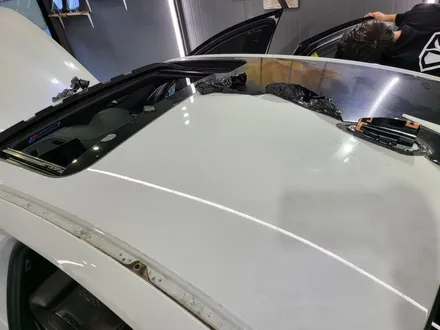 BMW G30 루프스킨 제거 및 랩핑 시공 3M2080 글라스 블랙 (블랙유광) / 부산 해운대구