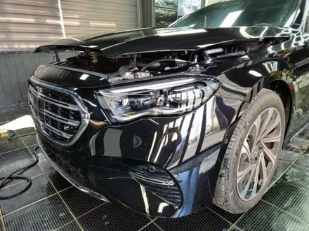 부산 PPF 메르세데스 벤츠 w214 E 클래스 외관 전체 PPF 필름 시공 / 부산 해운대구