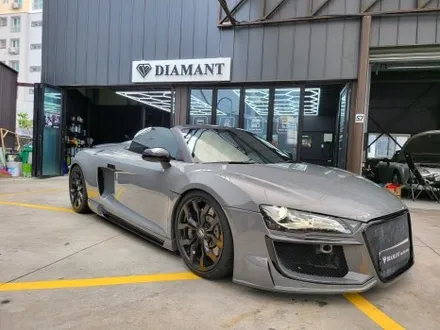 아우디 R8 V10 스파이더 레귤러 바디킷 포인트 랩핑 / 부산 해운대구