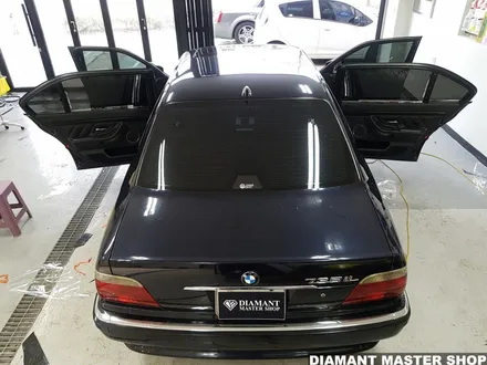 부산 썬팅/송정 썬팅/기장 썬팅/부산 디아만트 마스터샵/글라스틴트/BMW E38 735iL 전면 글라스 틴트 로데, 측후면 글라스 틴트 펜더 시공!! / 부산 해운대구