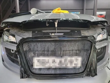 아우디 R8 V10 스파이더 레귤러 바디킷 포인트 랩핑 / 부산 해운대구