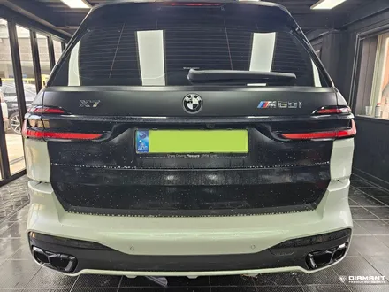 부산해운대랩핑 BMW X7 사고수리 3M2080사틴블랙 재랩핑 시공완료 / 부산 해운대구