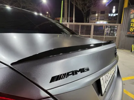 벤츠 w205 C43 AMG 3M2080 시리즈 사틴 다크 그레이 전체 랩핑시공 / 부산 해운대구
