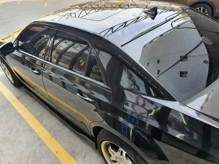 크라이슬러 300C 에이버리 데니슨 블랙 전체 랩핑 및 몰딩 크롬 삭제 , 실내 우드 삭제 랩핑 ,프론트립 사이드스텝 장착 / 부산 해운대구