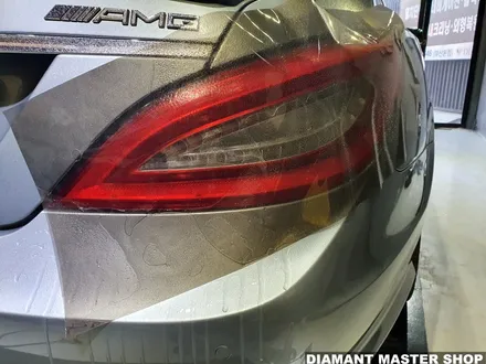 벤츠 CLS 63 AMG 데루등 스모그 필름 시공 부산 송정 기장 PPF 스모그필름 맛집 디아만트 마스터샵 / 부산 해운대구