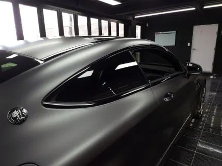메르세데스 벤츠 C 클래스 쿠페 크롬 죽이기 랩핑 시공 w205 C63 AMG / 부산 해운대구