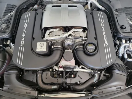 메르세데스 벤츠 w205 C63s AMG 3M2080 사틴 다크 그레이 전체 랩핑 시공 / 부산 해운대구