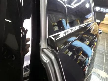 부산 해운대 메르세데스 벤츠 W213 S클래스 윈도우 몰딩 크롬죽이기 랩핑 시공 / 부산 해운대구