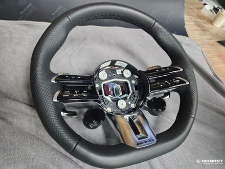부산해운대랩핑 벤츠 CLA45amg  그릴 고광택 블랙유광랩핑, 마그네틱 패들시프트로 교체완료 / 부산 해운대구