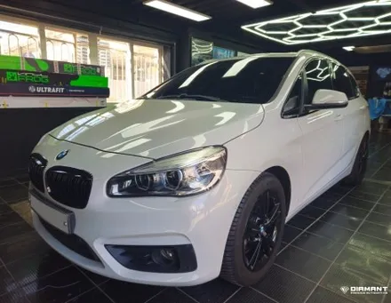 부산해운대랩핑 BMW 루프랙 3M2080블랙유광 랩핑도 믿고맡길수있는 디아만트에서 전문적으로 튜닝하세요 / 부산 해운대구