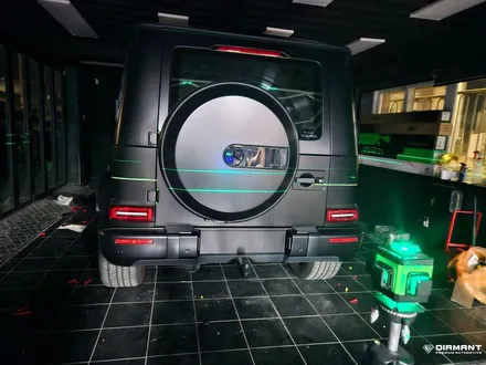 부산해운대랩핑 지바겐 G63amg 3M2080 사틴블랙 전체랩핑 지바겐랩핑전문업체 디아만트 / 부산 해운대구