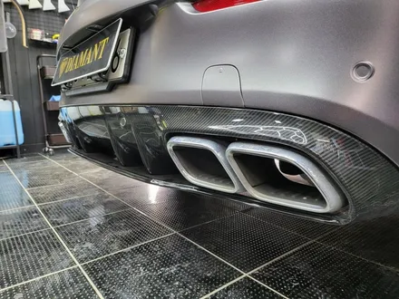 메르세데스 벤츠 C 클래스 쿠페 크롬 죽이기 랩핑 시공 w205 C63 AMG / 부산 해운대구
