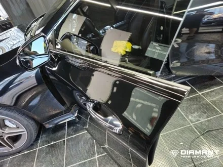부산해운대랩핑 벤츠 크롬죽이기 랩핑시공 / 부산 해운대구