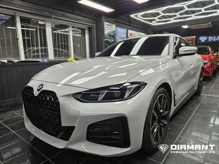 부산해운대랩핑 BMW G22 4시리즈 그릴 포인트 랩핑 시공 / 부산 해운대구