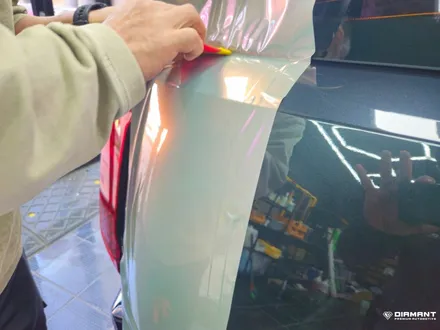 부산해운대랩핑 미니쿠퍼JCW 멜빵데칼 비닐프로그 랩핑시공 / 부산 해운대구