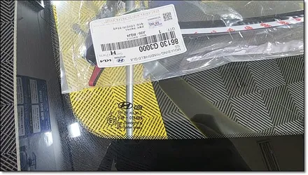 인천 자동차 유리교체 현대 i30 PD 전문가의 손길로 썬팅까지~! / 경기 안산