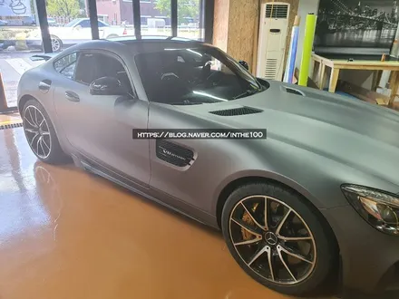 전주랩핑 벤츠 AMG GT S EDITION1 에이버리 메트 메탈릭 차콜 전체랩핑 전주 제로모션 / 전주시 덕진구 팔복동