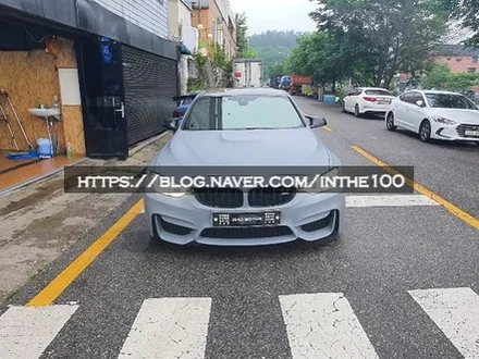 전주랩핑 랩핑맛집 BMW F80 M3 에이버리 무광 다크그레이 전체랩핑 전주 제로모션 / 전주시 덕진구 팔복동