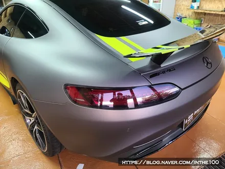 전주랩핑 벤츠 AMG GT S EDITION1 에이버리 메트 메탈릭 차콜 전체랩핑 전주 제로모션 / 전주시 덕진구 팔복동
