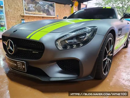 전주랩핑 벤츠 AMG GT S EDITION1 에이버리 메트 메탈릭 차콜 전체랩핑 전주 제로모션 / 전주시 덕진구 팔복동