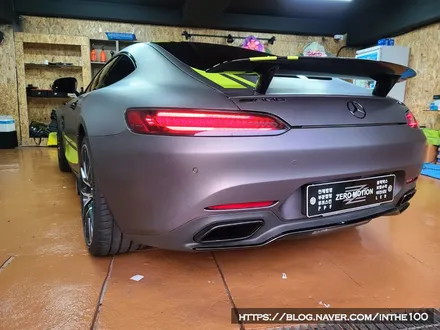 전주랩핑 벤츠 AMG GT S EDITION1 에이버리 메트 메탈릭 차콜 전체랩핑 전주 제로모션 / 전주시 덕진구 팔복동