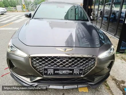 전주랩핑 제네시스 G70 전체랩핑 에이버리 사틴 다크 바솔트 메탈릭 랩핑맛집 전주 제로모션 / 전주시 덕진구 팔복동