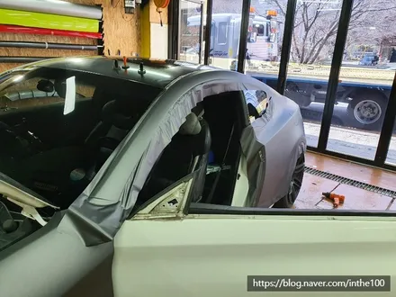 전주랩핑 랩핑맛집 제네시스쿠페 전체랩핑 전주전체랩핑 전주 제로모션 / 전주시 덕진구 팔복동