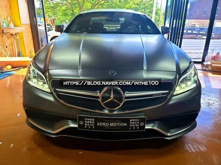 전주랩핑 벤츠 CLS63 AMG 3M1080 사틴 다크그레이 전체랩핑 전주 제로모션 / 전주시 덕진구 팔복동