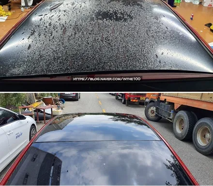 전주랩핑 루프스킨 아반떼 MD 3M2080 유광블랙 전주루프스킨 랩핑맛집 전주 제로모션 / 전주시 덕진구 팔복동