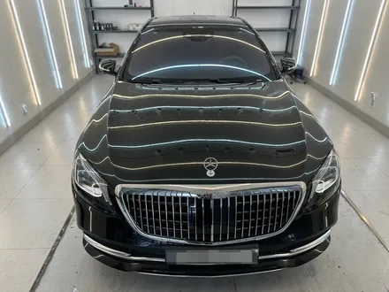 [파주일산랩핑]  인랩 벤츠 S63 AMG W222 듀오톤,실내우드작업 / 파주시 산남동