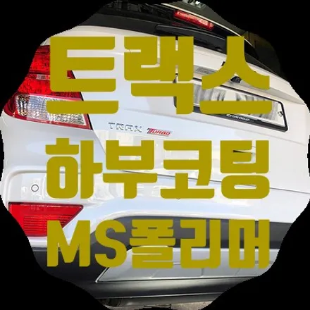 자동차하부코팅 긁힘에 강한 MS폴리머 [트랙스] / 서울 서대문