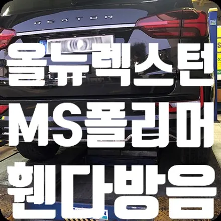 올뉴렉스턴 MS폴리머 + 휀다방음 [시카가드] / 서울 서대문