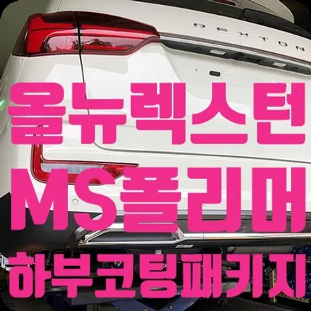 올뉴렉스턴 MS폴리머/휀다방음/이너왁스/머플러코팅 / 서울 서대문