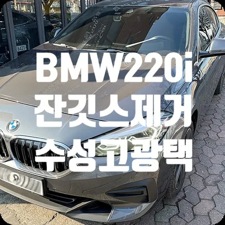 BMW220i 신차 잔깃스제거 광택 [수성고광택] / 서울 서대문